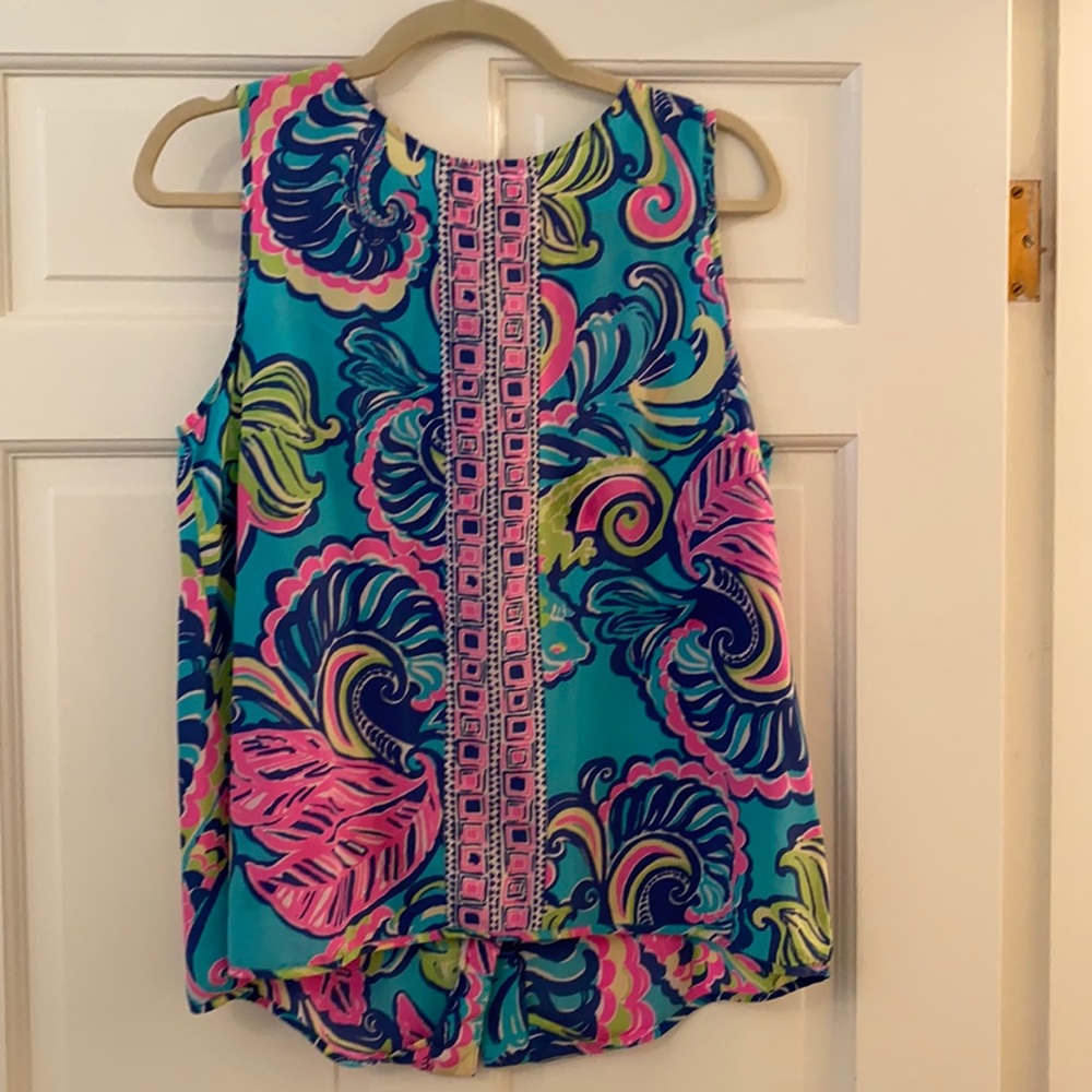 Lilly Pulitzer silk top